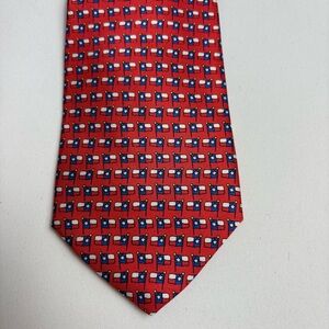 100% Silk Tie Texas State of Mind Lonestar